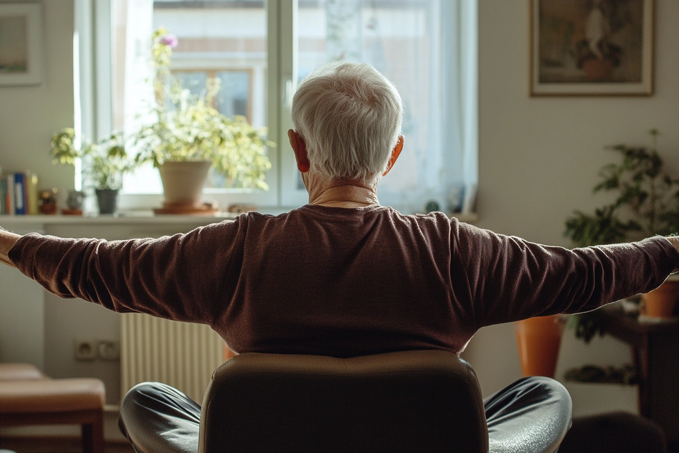 Ілюстрація вправи для зміцнення м'язів спини