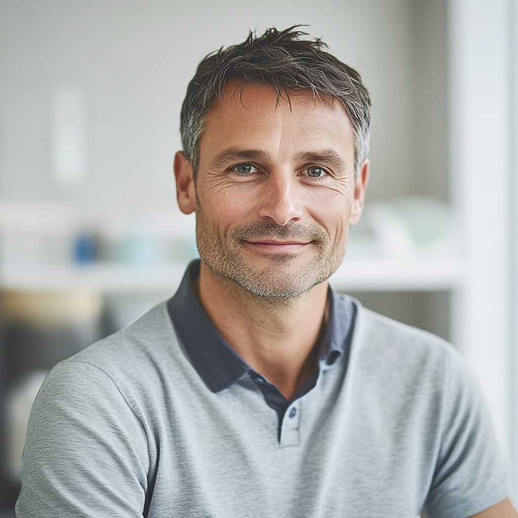 Портрет фізіотерапевта Михайла Коваленка